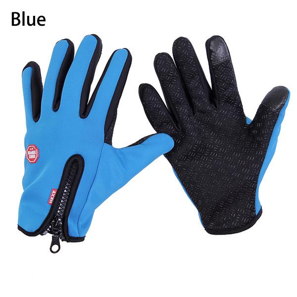 New Touch Screen Windproof Waterproof Outdoor Sport Gloves Men Women Winter Work Cycling Ski Warm gloves JS-G01