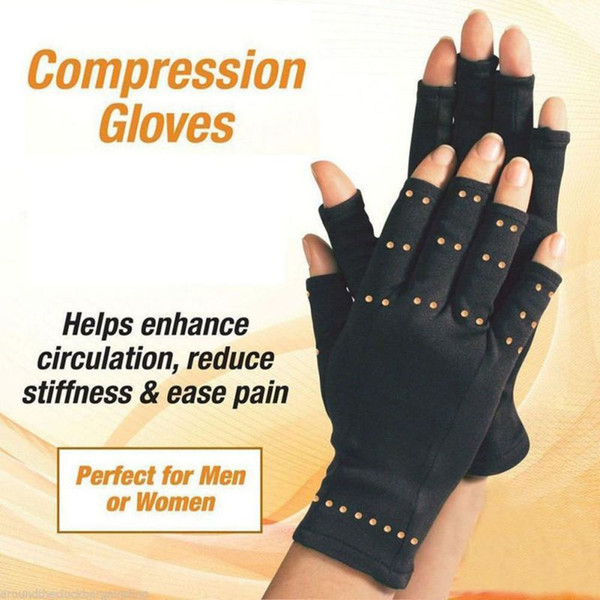 1 Pair Therapeutic Compression Copper Hands Arthritis Gloves Men/Women Circulation Grip Ultra Light wrists, fingers, and hands protecter