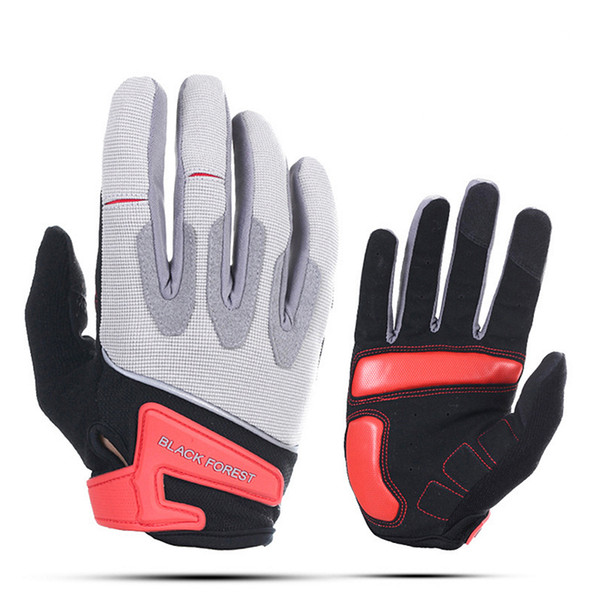 Riding gloves bike windproof waterproof outdoor full finger gloves long finger touch screen outdoor sports fitness gloves