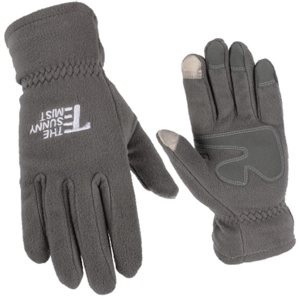 Autumn Winter Touch-screen Cold-proof Warm Fleece Gloves Men Women Outdoor Sports Cycling Climbing Driving Skiing Golves S3