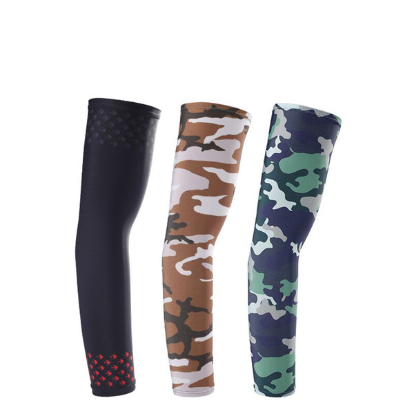 Sunscreen Arm Warmer Quick Dry Fishing UV Running Arm Sleeves Basketball Fitness Armguards Sports Cycling Warmers