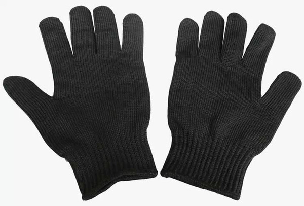 Anti-cutting gloves professional protective gloves 5-grade steel wire reinforced multi-purpose