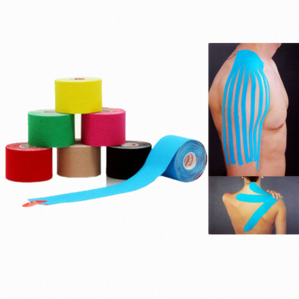 Kinesiology Tape Athletic Tape Sport Recovery Tape Strapping Gym Fitness Tennis Running Knee Muscle Protector Scissor