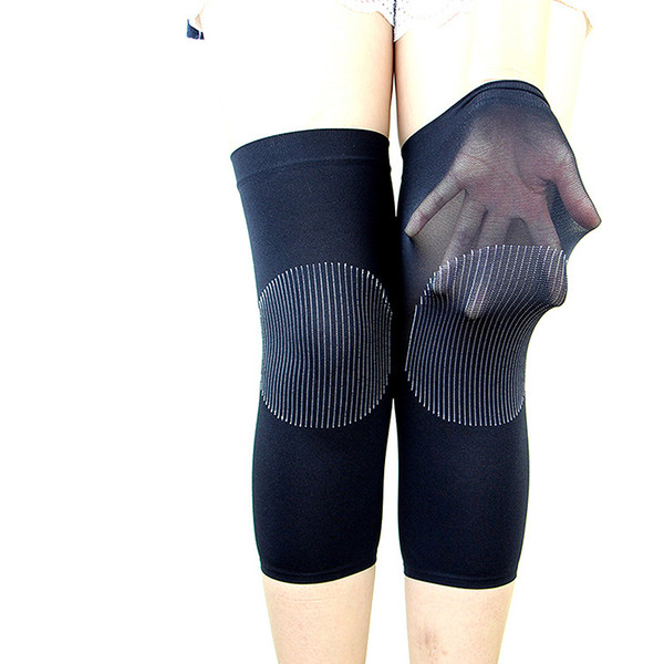 The new warm nursing knee men and women in the elderly riding a cold cold breathable leggings thin section of the knee