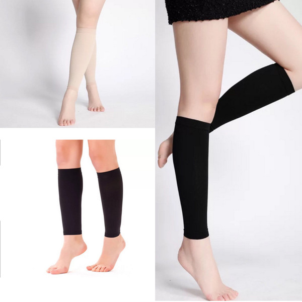 Compressed thin leg sets sports socks pressure socks leggings basketball running calf Slimming Bandages free shipping