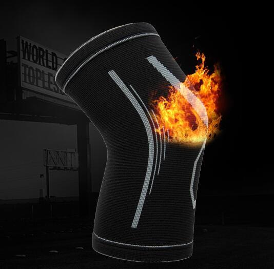 2022protect Jacquard knitting nylon kneepad sports warm protection Elbow Knee Pads football fitness Basketball Sports Soccer training Sport