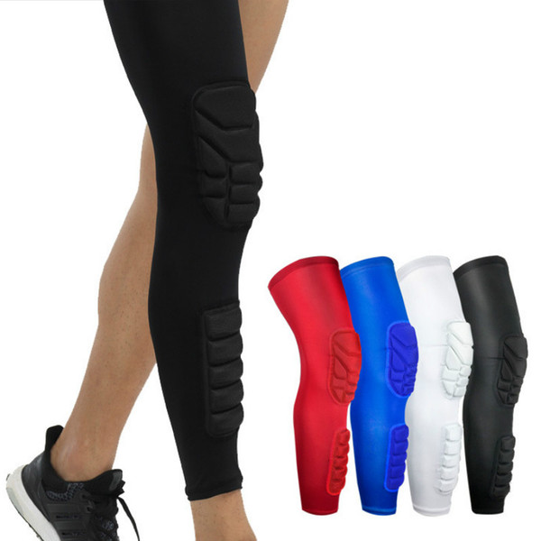 Honeycomb Sock Sport Safety Basketball Sports Kneepad Padded Knee Brace Compression Knee Sleeve Protector Knee Pads