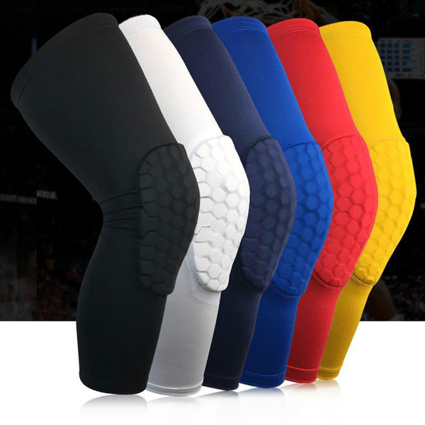 Safety Basketball Knee Pads for Adult Antislip Honeycomb Pad Leg Knee Support Compression Kneecap Cycling Knee Protector Pads