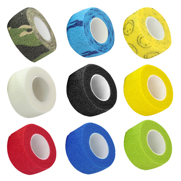 50MM Finger Wrist Protective Elastic Tape Self Adhesive Bandage First Aid Sport Medical Tape Nonwoven Cohesive Tattoo Accesories Grip Wraps