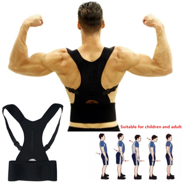 Adjustable Posture Corrector Back Support Belt Shoulder Bandage Corset Back Orthopedic Brace Scoliosis Posture Corrector