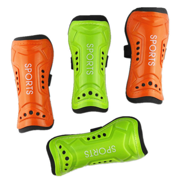 2 Pcs/lot Ultralight Football Outdoor Sport Shin Pads For Children Soccer Guards Protector Kids Soft Protective Leg Knee Pad