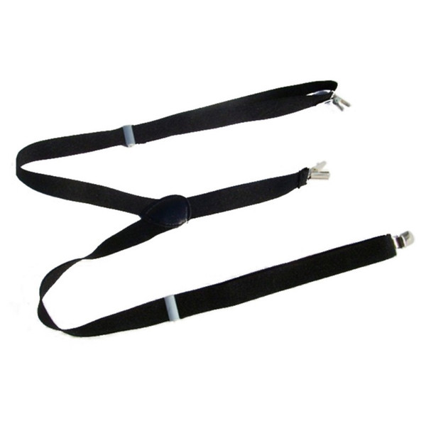 Men and Women Adult Candy Color Strap Wholesale Monochrome Unisex Straps Elastic Three Clip Strap Hanging Pants 2.5CM nznx #241768