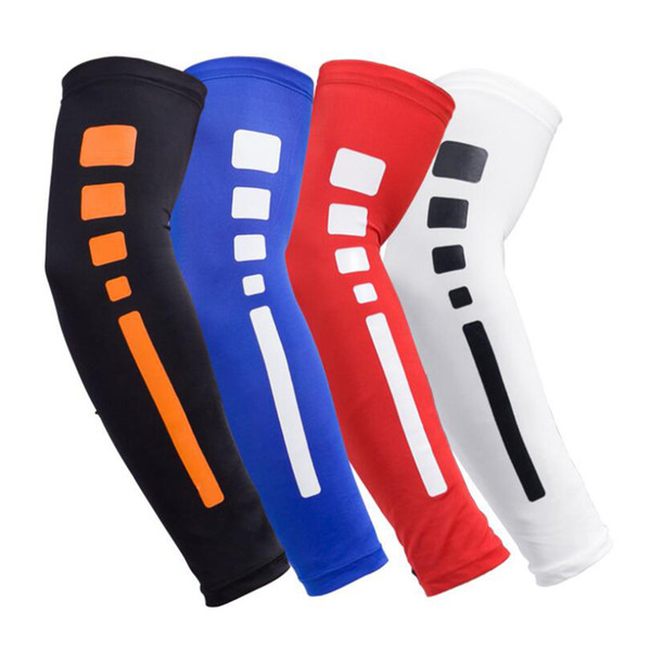 Arm Warmers Protectors Cycling Running Outdoor Compression Quick Dry Basketball Sports Elbow Guard Arm Sleeves Protective Gear LJJZ71