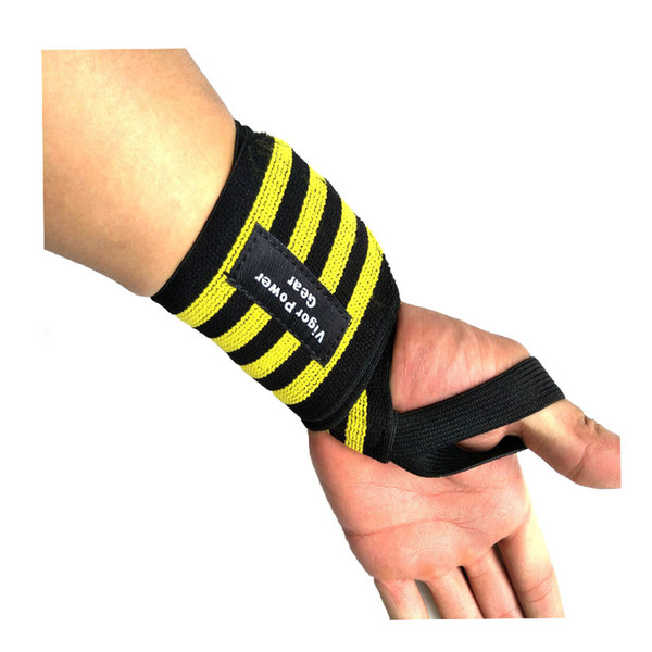 fitness wristband wrist wrapped in bandages gym waist support elastic material cotton inclueded comfortable