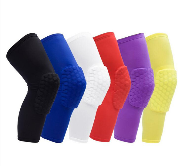 Honeycomb Sports Safety Tapes Volleyball Basketball Knee Pad Compression Socks Knee Wraps Brace Protection Fashion Accessories Single pack o