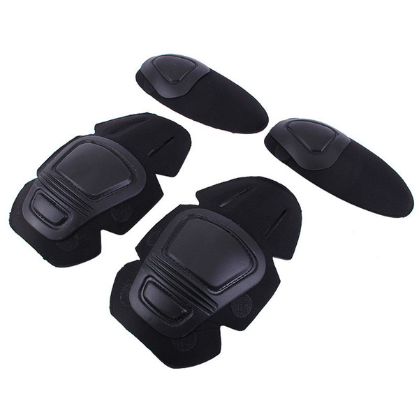 Tactical Knee and Elbow Protector Pad For Airsoft Uniform Suit 2 knee pads & 2 elbow pads Set