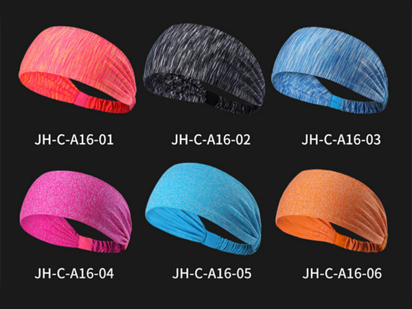 Unisex Headband Sports Stretch Elastic Yoga Sweatband Sports Headband for Running Working Out Gym Stretch Headband Hair Band