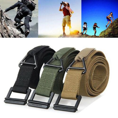 Men´s Trendy Adjustable Military Emergency Rescue Rigger Belt Waistband US Stock