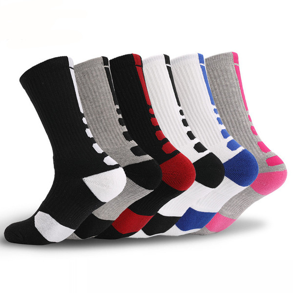 Designer Socks EU USA Professional Elite Basketball Running Socks Long Knee Athletic Socks Men Fashion Walking Running Tennis Sports Sock