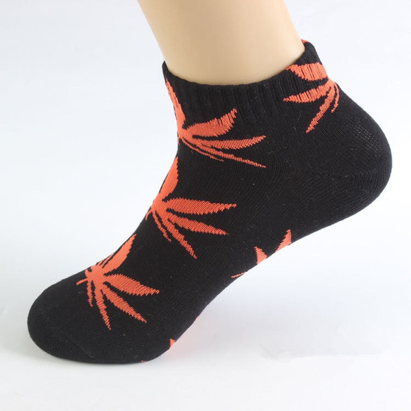 Maple Socks Plantlife for Men Women 30 colors High Quality Cotton Socks Skateboard Hiphop Short AnkleSports Maple Leaf socks