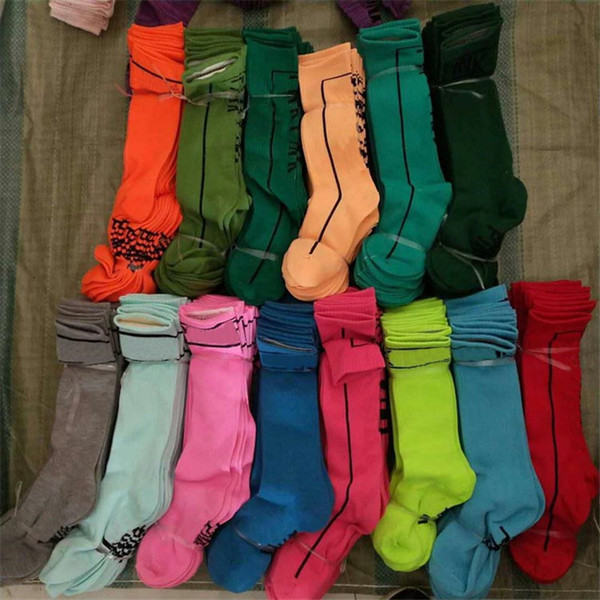 Women Girls Stockings High Socks Fashion Socks Sports Football Cheerleaders Long Socks Cotton Leg Warmers Multicolor Fast Shipping
