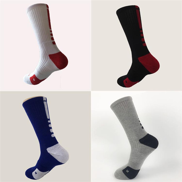 Fashion Professional Elite Basketball Middle Socks The Knee Athletic Sport Socks Men Compression Thermal Boys Winter Socks