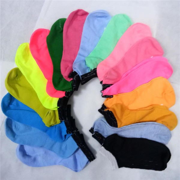 Quick Ship Boys & Girl's Short Socks Outdoors Sports Teenager Socks Unisex Sock Adult Ankle Socks Free Size Ship Mixed Colors