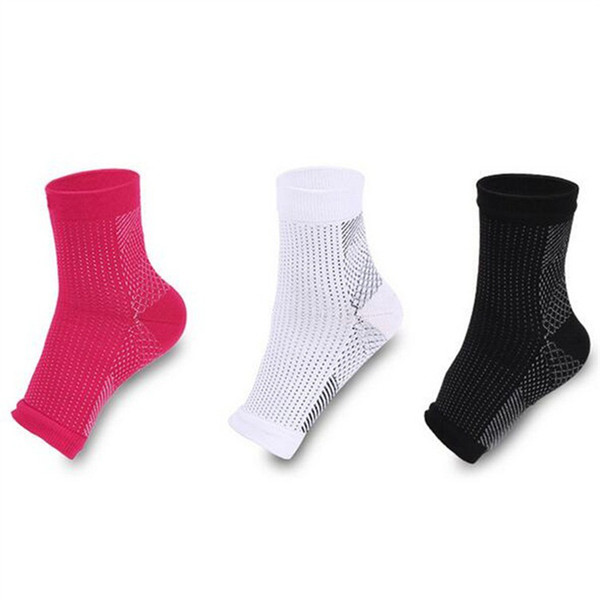 2019 Ankle Support Socks Sleeve Comfort Foot Anti Fatigue Women Compression Socks Sleeve Elastic Men's Socks Women Swell Relief WWA196