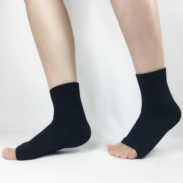 2019 Wholesale- 1Pair Ankle Support Brace Compression Wrap Sleeve Sports Relief Pain Foot Protective Elastic Sprain