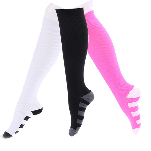 Man Woman Outdoor sports Compression Socks Comfortable Relief Soft Leg Support Stretch Breathable football socks DHL free shipping