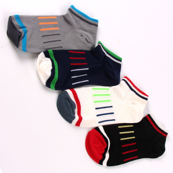 Men Sport Socks Good Quality Pure Cotton Short Socks Antiskid Invisible Casual Breathable Deodorant Male socks