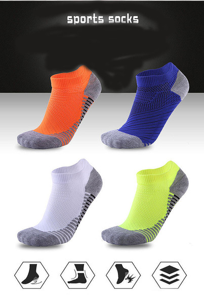 Elite men thickening towels at the end of the ship socks breathable deodorant running socks men outdoor professional sports socks hot