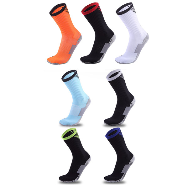 New 7 color Unisex Male Female Professional Outdoor Sports Basketball Socks Free size for Men Women Knee-High Sock