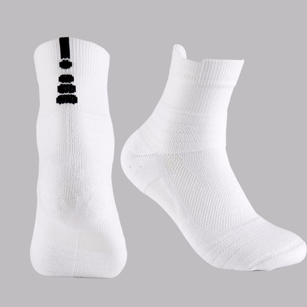 Outdoor Sport New Elite Cycling Sock Men Long Basketball Soccer Socks Male Compression Socks 7 colors available Men Athletic Socks Sales