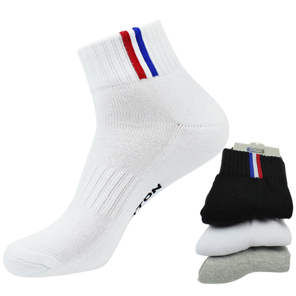 Men's Socks Autumn and Winter Cotton Casual Socks Male In The Tube Thickening Towel Bottom Running Jogging Sports Sock