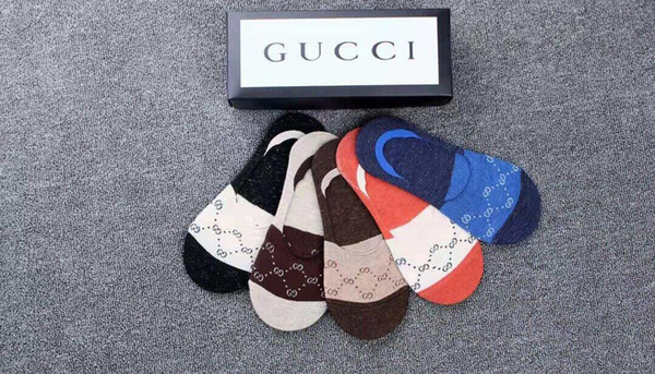 With Box Famous Letter Socks New Cotton Sock Slippers Summer Autumn Fitted Brand Design Invisible Boat Socks For Women 013