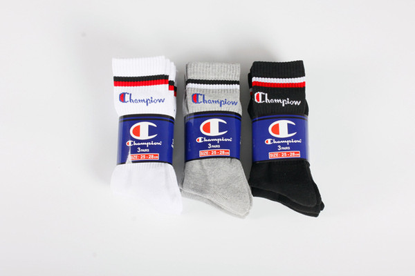 High tube C letter logo stockings mens women cotton thick towel socks skateboard high quality sports socks autumn and winter