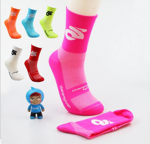 New Cycling long socks mens Riding Cocks Cycling Outdoor Professional Wind-resistant Pressure Custom Socks For Women