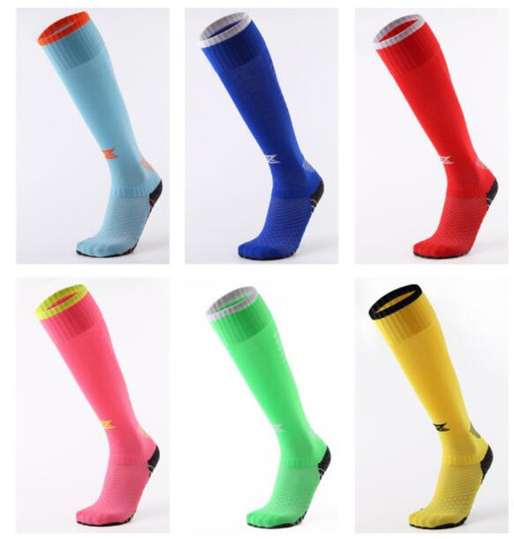 Men's trainers Football socks stockings men's antiskid thickened towel bottom knee wear-resistant sweat-wicking breathable Training yakuda