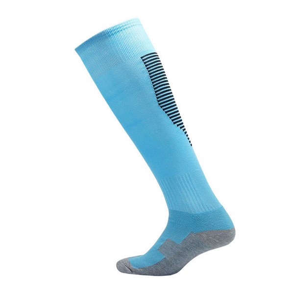 wholesale 2022men's football socks children's towel bottom stockings knee length breathable sports socks fashion football socks for boy