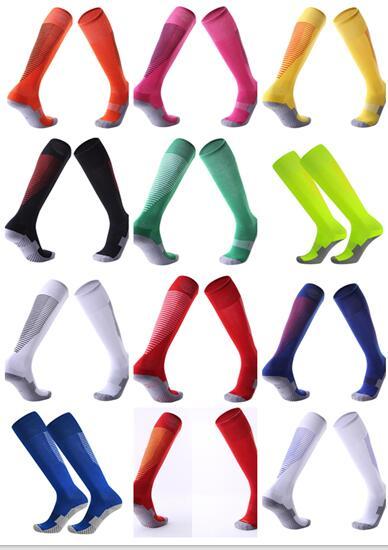 Top Adult children's non slip over knee football socks thickened towel bottom long tube socks comfortable kid resistant sports kids fitness