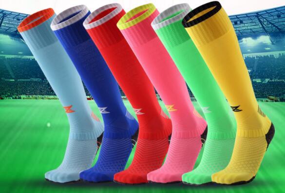 Athletic Football socks stockings men's antiskid thickened towel bottom knee wear-resistant sweat-wicking breathable Training yakuda's store