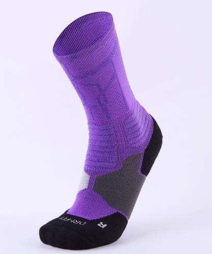 top comfortable Basketball socks middle tube professional men sports socks running antiskid thickened towel bottom fitness yakuda training