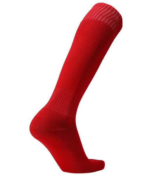 hot mens Training Adult solid color football socks men's long non slip football socks non slip sweat wicking breathable sports Soccer socks