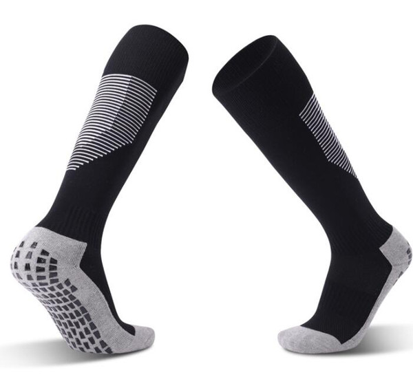 Dispensing antiskid football socks thickened towel bottom knee length socks comfortable breathable socks straight fitness yakuda sport cheap