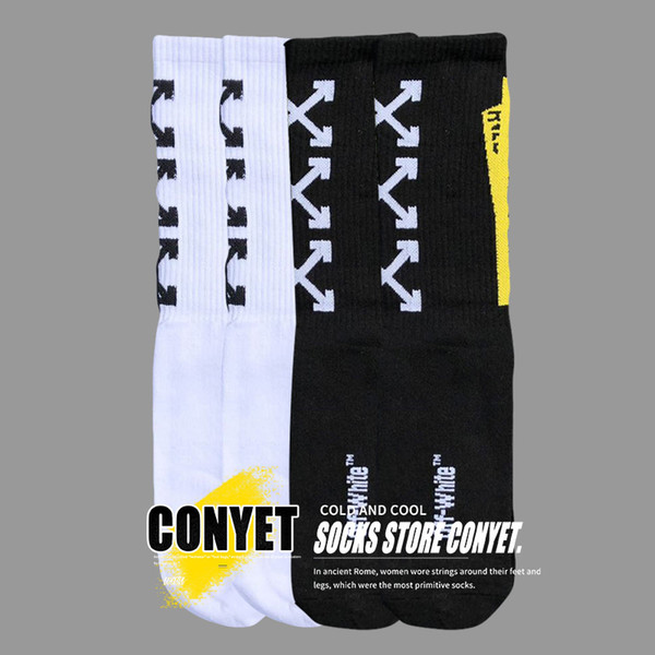 New Personality Hip Hop Long Sock Fashion Lovers Street Dance Sport Sock Comfortable Cotton Outdoor Jogging Sock