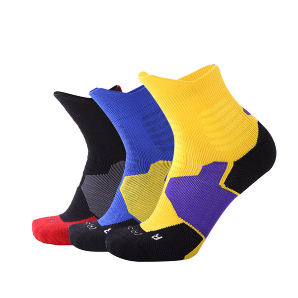 High Quality Thick New Men Outdoor Sports Basketball Socks Men Cycling Socks Compression Socks Cotton Towel Bottom Men's love