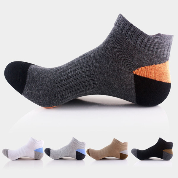 Basketball Socks Spring Sport Men Socks Ankle Casual Breathable Fashion Men's 77% Cotton 5pair/lot Basketball Mountaineering