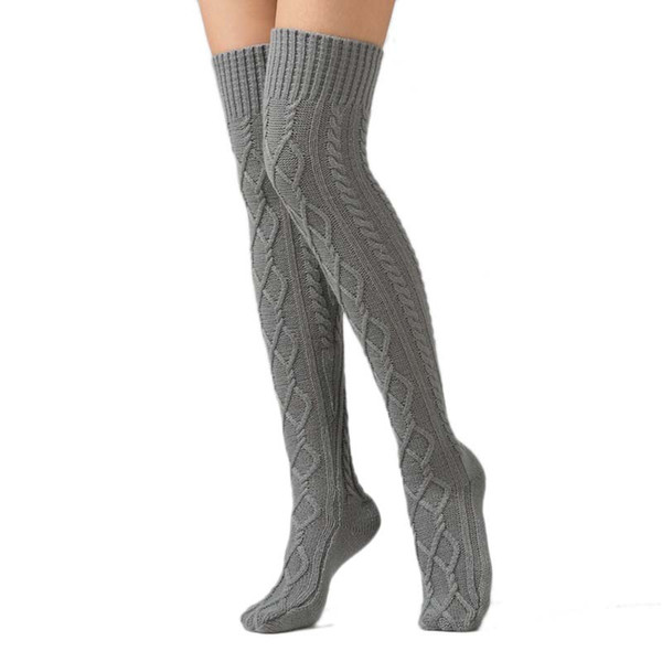 Knit Stockings for Women High Quality Boot Socks Leg Warmers Women's Winter Warm Indoor Home Socks