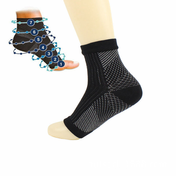 Foot Angel Anti Fatigue Socks Foot Compression Sleeve Sports Socks Circulation Ankle Relief Outdoor Running Cycle Basketball Socks RRA657